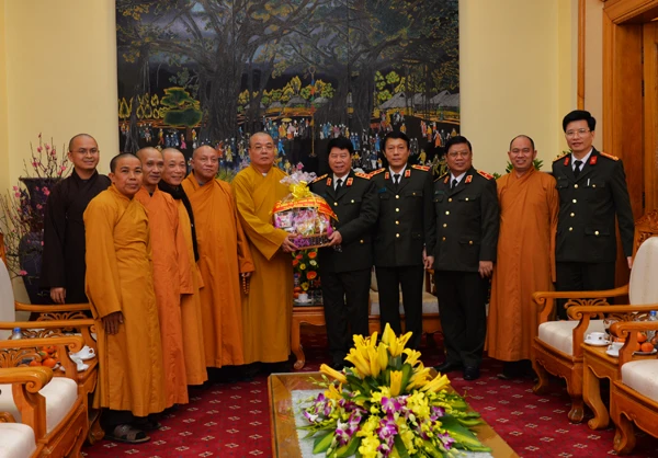 GHPGVN, Phật giáo Hà Nội chúc Tết các ban ngành T.Ư ảnh 8 GHPGVN, Phật giáo Hà Nội chúc Tết các ban ngành T.Ư ảnh 8