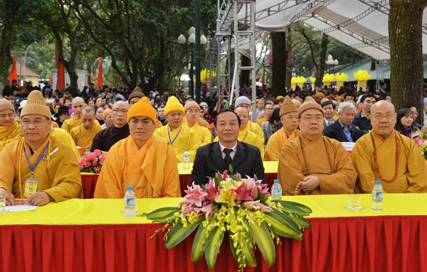 Hải Dương: Lễ tưởng niệm Đệ tam Tổ Huyền Quang ảnh 1