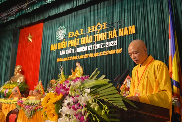 Đại hội Phật giáo tỉnh Hà Nam lần thứ V ảnh 4
