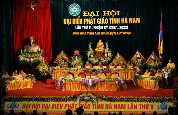 Đại hội Phật giáo tỉnh Hà Nam lần thứ V ảnh 1