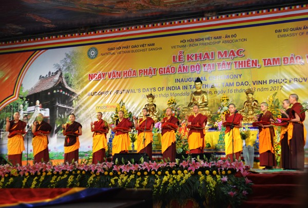 Vĩnh Phúc: Khai mạc Ngày Văn hóa Phật giáo Ấn Độ ảnh 12 Vĩnh Phúc: Khai mạc Ngày Văn hóa Phật giáo Ấn Độ ảnh 12