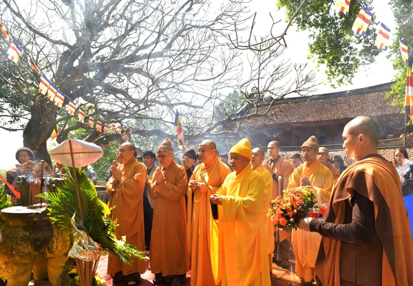 Chùa Thanh Mai đón nhận quyết định bảo vật quốc gia ảnh 6