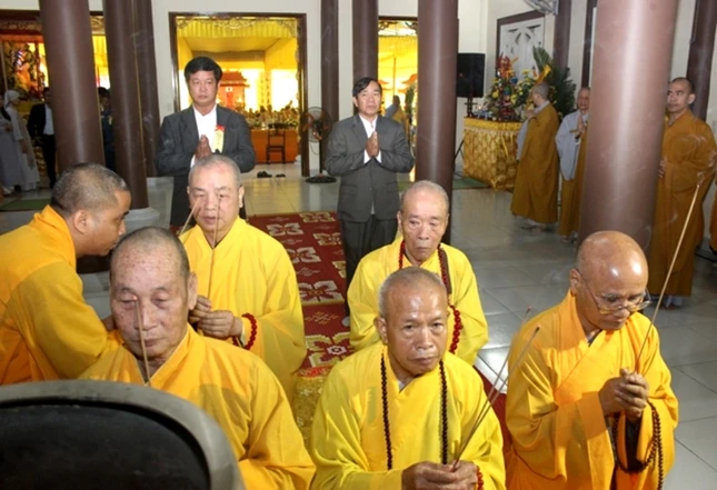 Lễ khánh thành niệm Phật đường Lưu Tân ảnh 4 2.JPG
