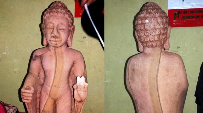 Tượng Phật phát lộ ở Huế có thể là giả cổ ảnh 1 Tượng Phật phát lộ ở Huế có thể là đồ giả cổ