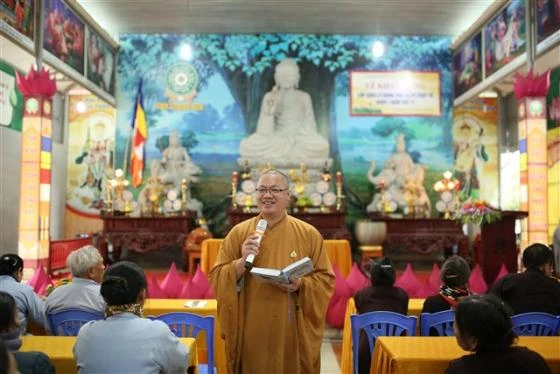 Chùa Thanh Hà mở lớp giáo lý cho cư sĩ ảnh 3 Chùa Thanh Hà khai giảng lớp giáo lý dành cho cư sỹ Phât tử