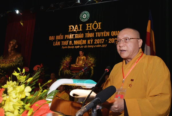 Phật giáo tỉnh Tuyên Quang đã suy cử BTS mới ảnh 4