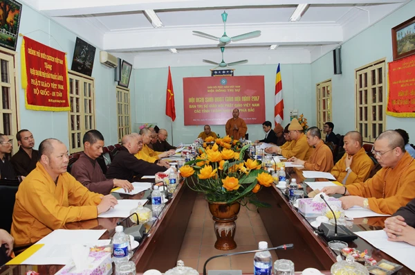 Hội nghị sinh hoạt Giáo hội của Ban Thường trực HĐTS ảnh 1