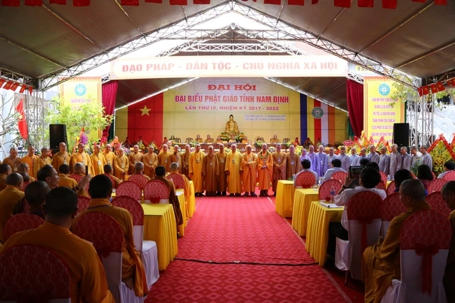 Tổ chức trọng thể Đại hội Phật giáo tỉnh Nam Định ảnh 8 Tổ chức trọng thể Đại hội Phật giáo tỉnh Nam Định ảnh 8