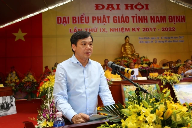 Tổ chức trọng thể Đại hội Phật giáo tỉnh Nam Định ảnh 9 Tổ chức trọng thể Đại hội Phật giáo tỉnh Nam Định ảnh 9