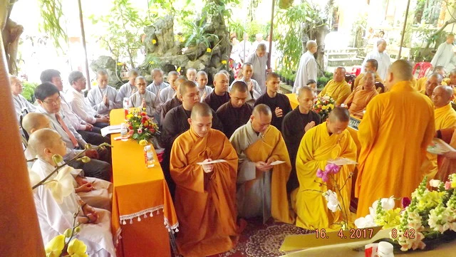 Khai giảng khóa VI Lớp Sơ cấp Phật học TX.Ninh Hòa ảnh 3 a49.JPG