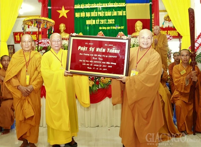 Trang nghiêm tổ chức Đại hội Phật giáo tỉnh Hậu Giang ảnh 16 H15.jpg