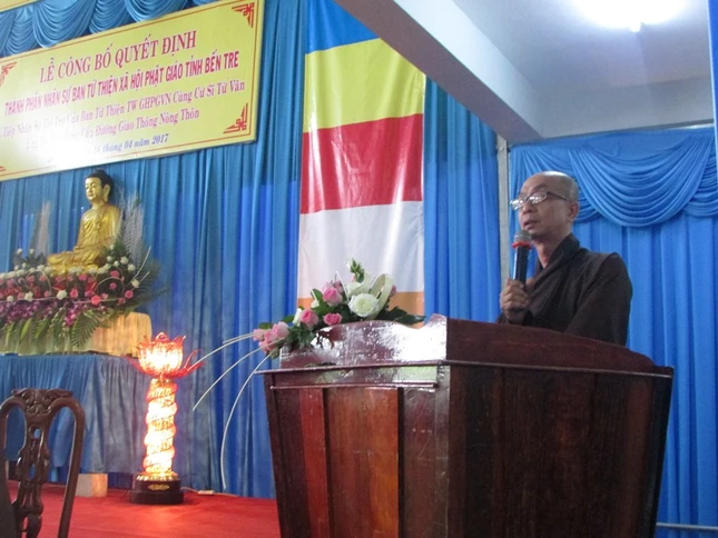 4- HT. Thích Nhựt Tấn phát biểu khai mạc.JPG