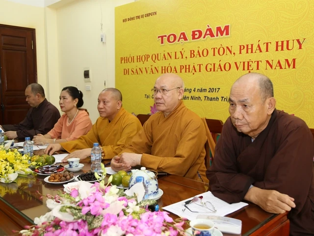 Tọa đàm về di sản văn hóa Phật giáo Việt Nam ảnh 1 Tọa đàm về di sản văn hóa Phật giáo Việt Nam ảnh 1