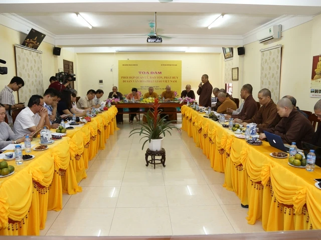 Tọa đàm về di sản văn hóa Phật giáo Việt Nam ảnh 2 Tọa đàm về di sản văn hóa Phật giáo Việt Nam ảnh 2