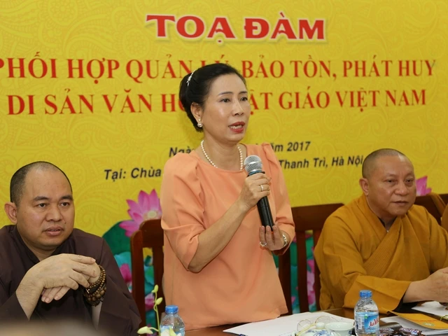 Tọa đàm về di sản văn hóa Phật giáo Việt Nam ảnh 5 Tọa đàm về di sản văn hóa Phật giáo Việt Nam ảnh 5