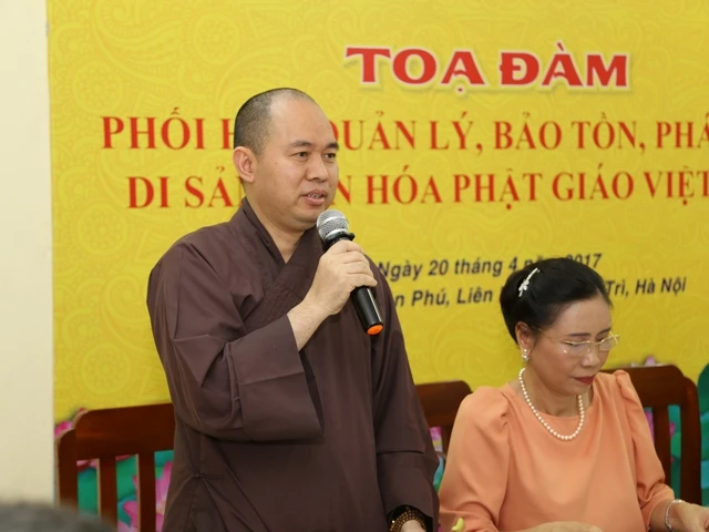 Tọa đàm về di sản văn hóa Phật giáo Việt Nam ảnh 6 Tọa đàm về di sản văn hóa Phật giáo Việt Nam ảnh 6