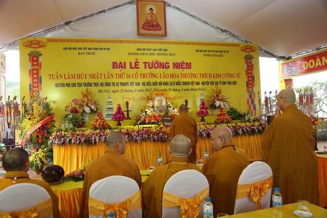 Hà Nội: Tưởng niệm cố Trưởng lão HT.Kim Cương Tử ảnh 1