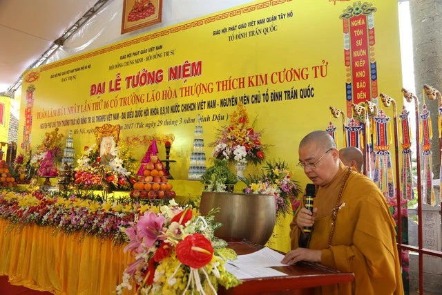 Hà Nội: Tưởng niệm cố Trưởng lão HT.Kim Cương Tử ảnh 3