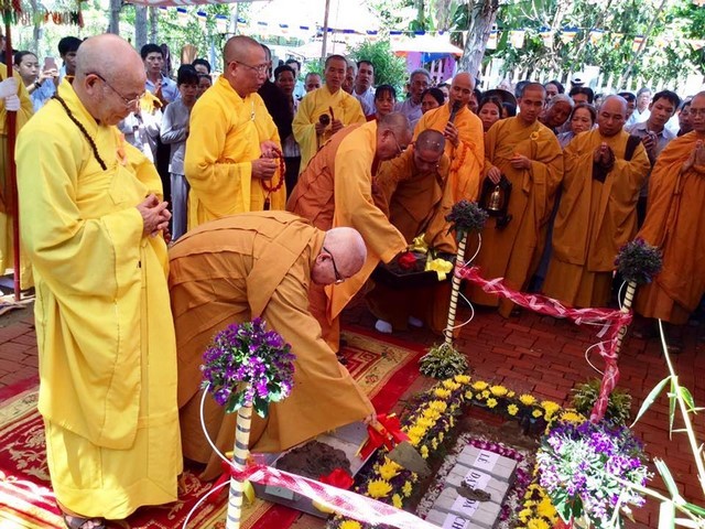 Chùa La Thọ có trụ trì, tiến hành trùng tu ảnh 4 40.jpg