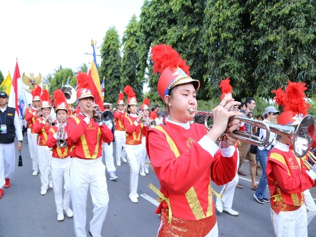 Chùm ảnh: Trang nghiêm rước Phật tại Indonesia ảnh 43 Chùm ảnh: Trang nghiêm rước Phật tại Indonesia ảnh 43