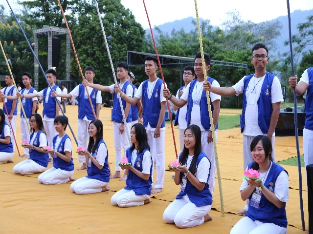 Chùm ảnh: Trang nghiêm rước Phật tại Indonesia ảnh 52