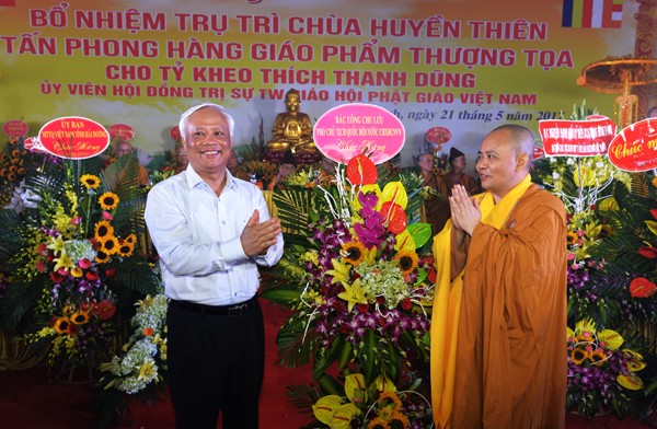Chùa Huyền Thiên ở Hải Dương chính thức có trụ trì ảnh 7 Chùa Huyền Thiên ở Hải Dương chính thức có trụ trì ảnh 7