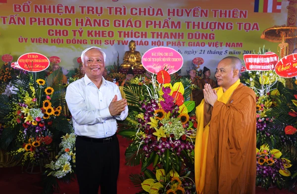 Chùa Huyền Thiên ở Hải Dương chính thức có trụ trì ảnh 7