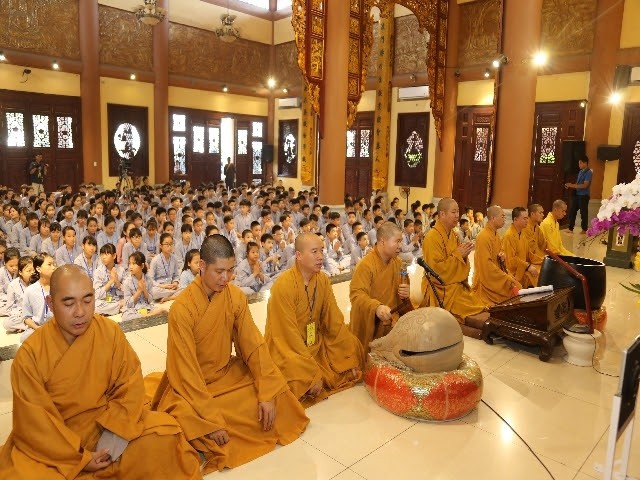Chùa Yên Phú tổ chức khóa tu "Sáng đạo trong đời" ảnh 1 hoangtuan.jpg