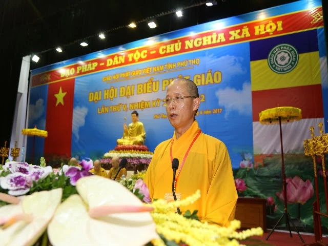 Trọng thể tổ chức Đại hội Phật giáo tỉnh Phú Thọ lần V ảnh 3