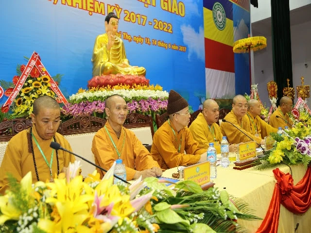 Trọng thể tổ chức Đại hội Phật giáo tỉnh Phú Thọ lần V ảnh 1