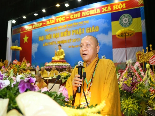 Trọng thể tổ chức Đại hội Phật giáo tỉnh Phú Thọ lần V ảnh 10
