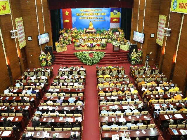 Trọng thể tổ chức Đại hội Phật giáo tỉnh Phú Thọ lần V ảnh 11 phutho.jpg