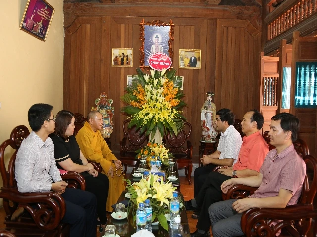 Ban Tôn giáo Chính phủ thăm Ban TTTT TƯGH ảnh 1