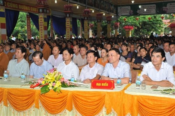 Hạ trường Khải Nam tổ chức lễ khai pháp năm 2017