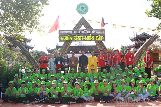 Khai mạc Hội trại Phật giáo “Nghĩa tình miền Tây” ảnh 8 hoitrailuuniem.jpg