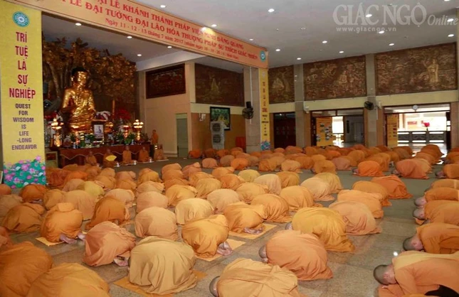 Khai mạc khóa bồi dưỡng đạo hạnh cho Tăng Ni trẻ ảnh 3 2.jpg