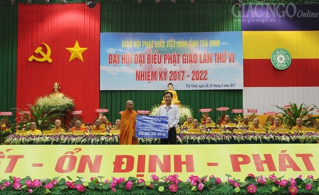 Trang nghiêm Đại hội Phật giáo tỉnh Trà Vinh ảnh 10 21tv.jpg