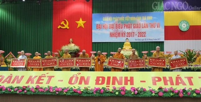 Trang nghiêm Đại hội Phật giáo tỉnh Trà Vinh ảnh 11 24tv.jpg