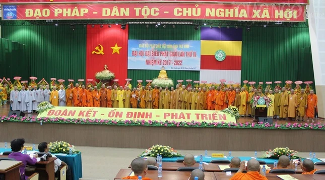 Trang nghiêm Đại hội Phật giáo tỉnh Trà Vinh ảnh 14 25tv.jpg