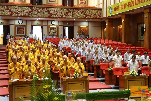 Đại hội Phật giáo tỉnh Vĩnh Phúc họp phiên trù bị ảnh 1 14vamt_4.jpg