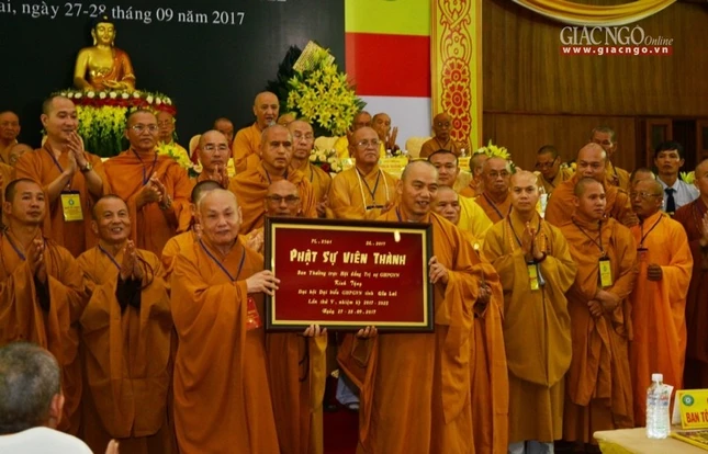 Trang nghiêm tổ chức Đại hội Phật giáo tỉnh Gia Lai ảnh 17 H18.jpg