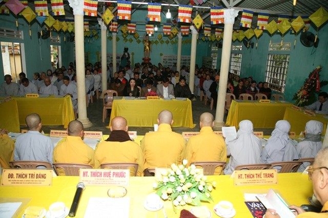 Phật giáo A Lưới tổ chức hội nghị cuối năm 2017 ảnh 2 a aluoi 3.jpg