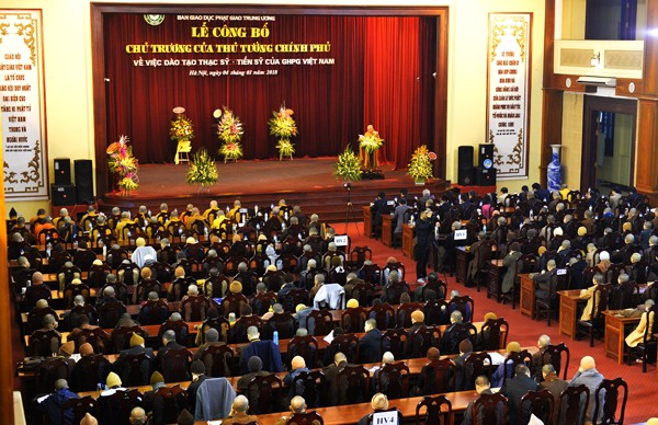 Chính phủ chấp thuận cho GHPGVN đào tạo sau Đại học ảnh 1 dsc_6954.jpg