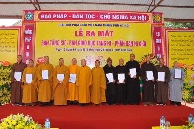 Ra mắt 3 ban ngành trực thuộc Phật giáo Hà Nội ảnh 3 19.jpg
