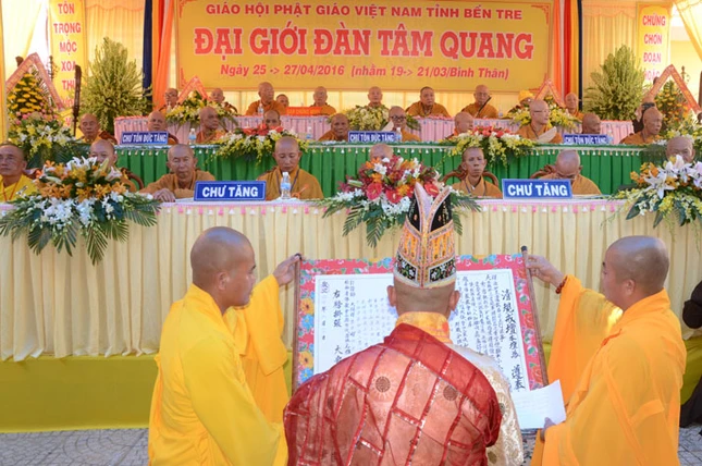 Bến Tre: Tháng 4 tổ chức Đại giới đàn Từ Phong ảnh 1 DSC_0249.JPG