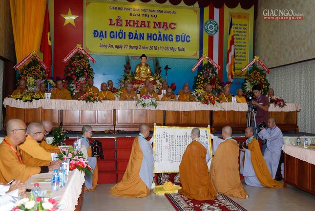 Long An: Khai mạc Đại giới đàn Hoằng Đức ảnh 9 la-5.jpg