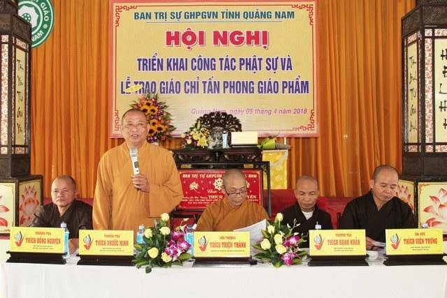 Quảng Nam triển khai Phật sự, đón nhận Giáo chỉ ảnh 8 h9.jpg
