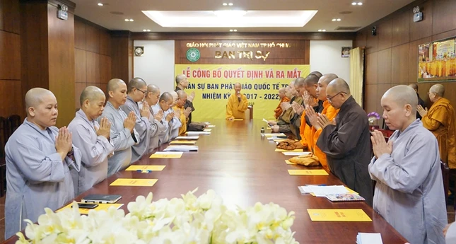 TP.HCM: Ban Phật giáo Quốc tế ra mắt nhân sự ảnh 8 DSC01520.JPG
