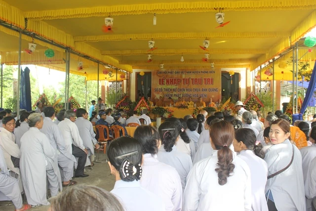 TT-Huế: Lễ nhập tự niệm Phật đường Hòa Viện ảnh 4 IMG_9965.JPG