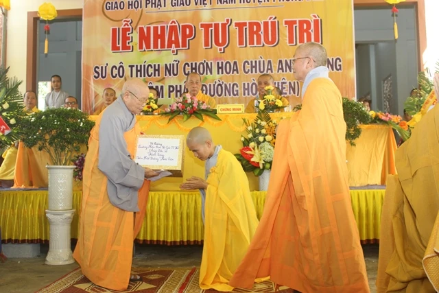 TT-Huế: Lễ nhập tự niệm Phật đường Hòa Viện ảnh 3 IMG_9997.JPG